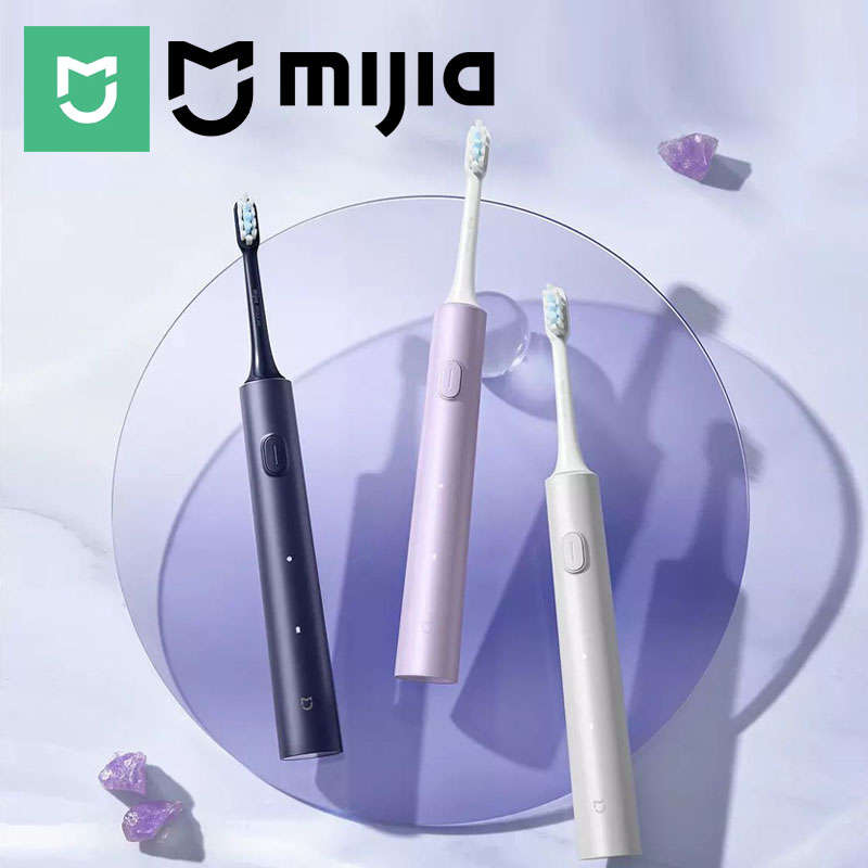 Teeth Whitening Or Tooth Whitening - MIJIA T302 電動音波歯ブラシ USB 充電充電式大人用防水電子ホワイトニング歯歯ブラシ
