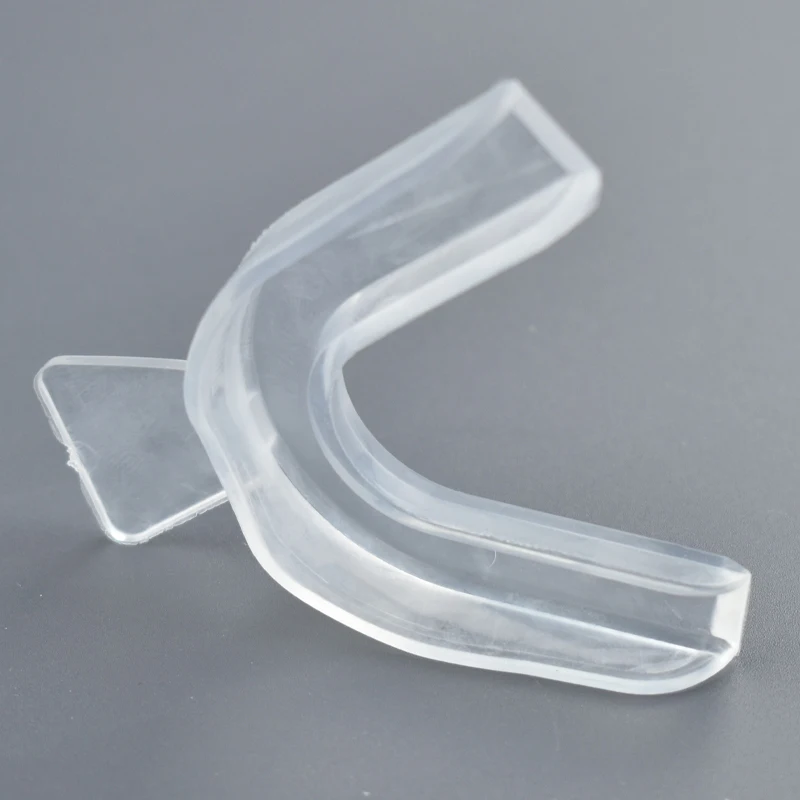 Teeth Whitening With Trays - 10個/セット シリコン製マウスガード 歯の保護具 マウストレイ 歯のホワイトニング保護ツール