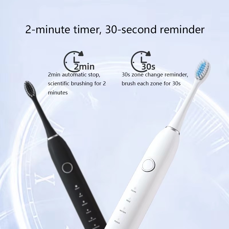スマート充電式超音波電動歯ブラシ 大人用 ホワイトニング歯磨 - Teeth Whitening Or Tooth Whitening のレビューと価格