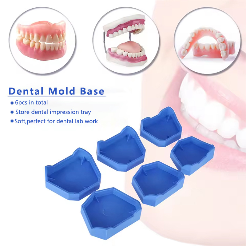 2/6 個歯科モデルベースシリコン石膏モデルベース義歯印象ト - Teeth Whitening Tray のレビューと価格