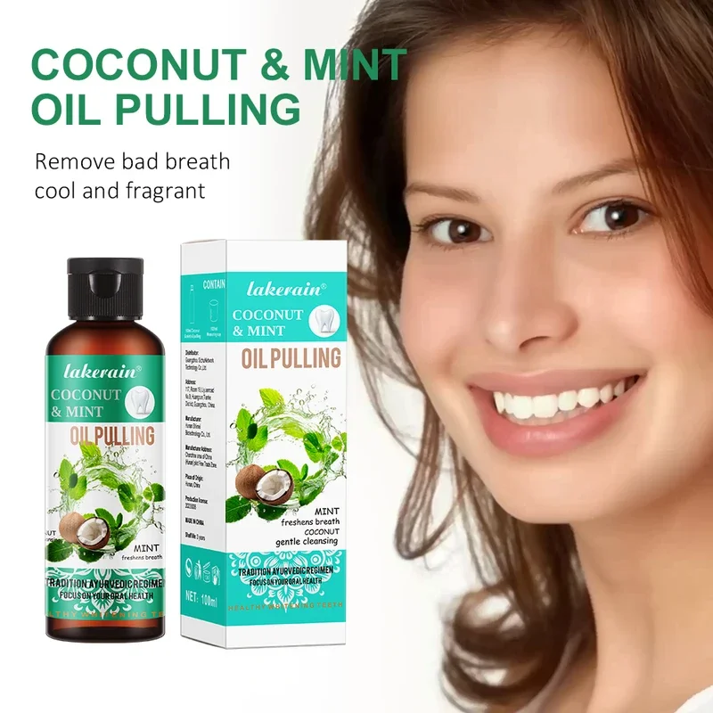 60/100/200/250ml Coconut Mint  - Teeth Whitening Oil Pulling のレビューと価格