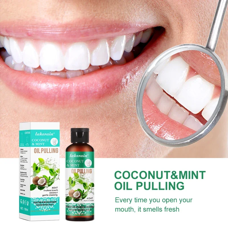 60/100/200/250ml Coconut Mint  - Teeth Whitening Oil Pulling のレビューと価格