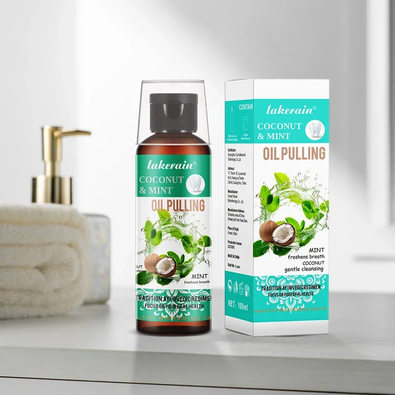 60/100/200/250ml Coconut Mint  - Teeth Whitening Oil Pulling のレビューと価格