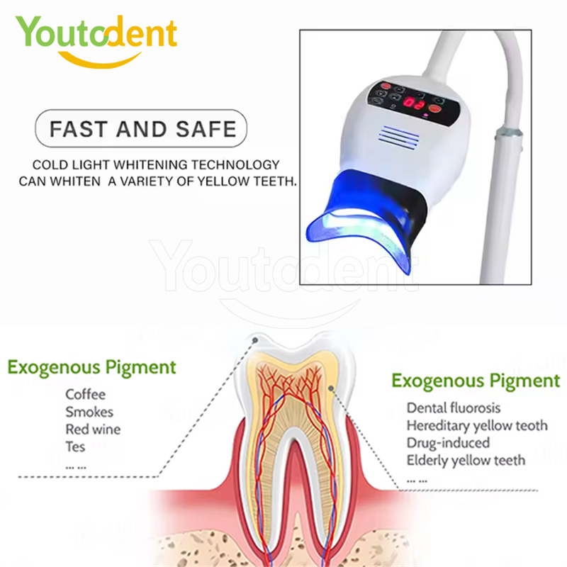 プロフェッショナル歯科 3 色ライトランプ歯ホワイトニングマ - Teeth Whitening Professional のレビューと価格