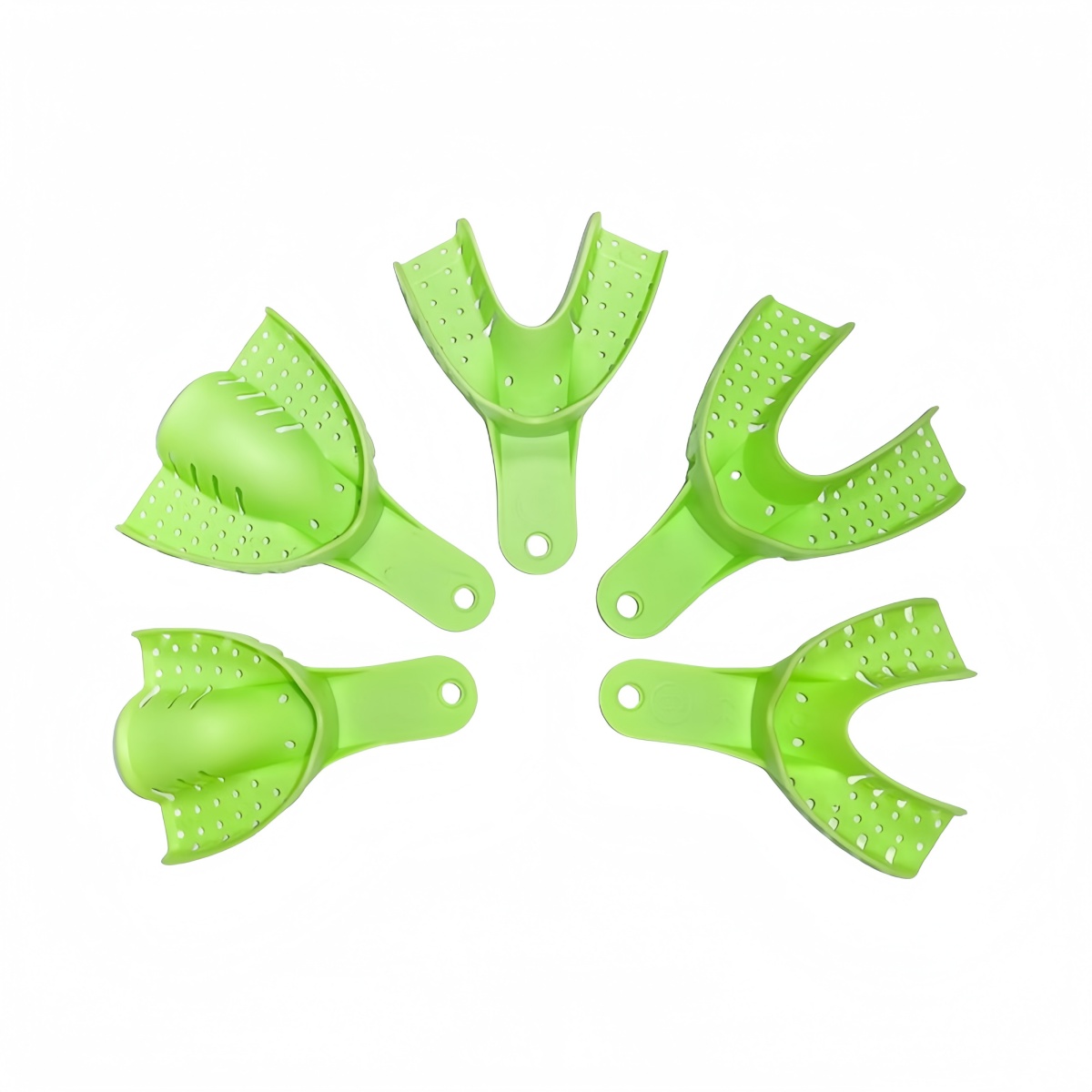 10 ピース/セットオートクレーブ可能な歯科プラスチック印象 - Teeth Whitening Tray のレビューと価格