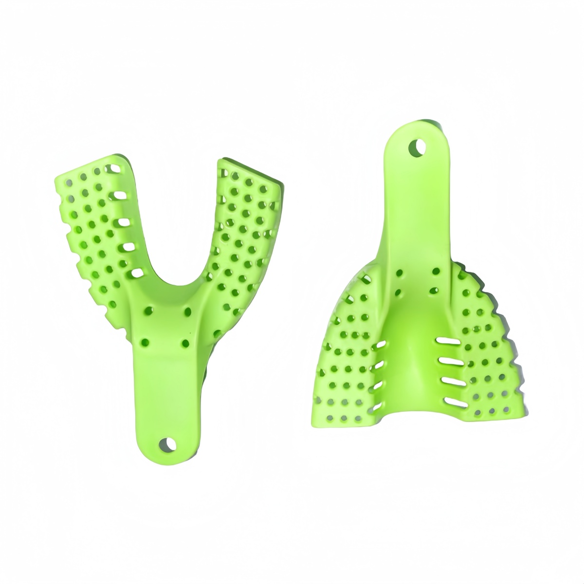 10 ピース/セットオートクレーブ可能な歯科プラスチック印象 - Teeth Whitening Tray のレビューと価格