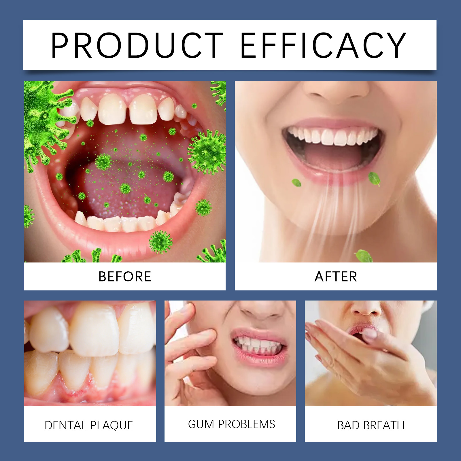 ココナッツオイル配合マウスウォッシュ、ミント舌苔除去スクラバ - Teeth Whitening Oil Pulling のレビューと価格