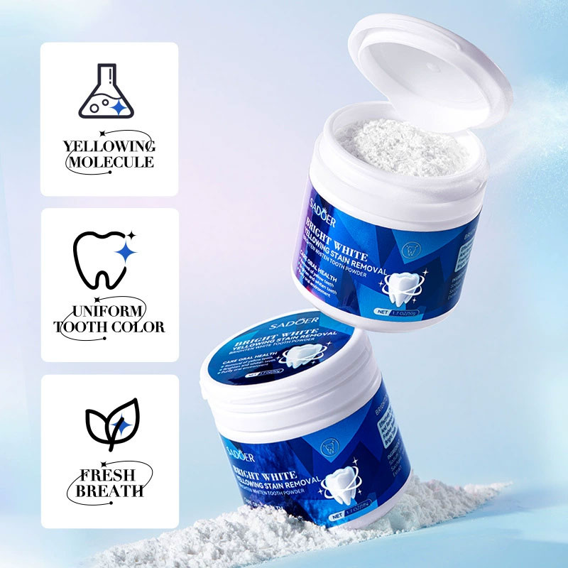 歯のホワイトニングパウダー漂白黄色の歯の汚れプラークを除去口 - Teeth Whitening With Baking Soda のレビューと価格