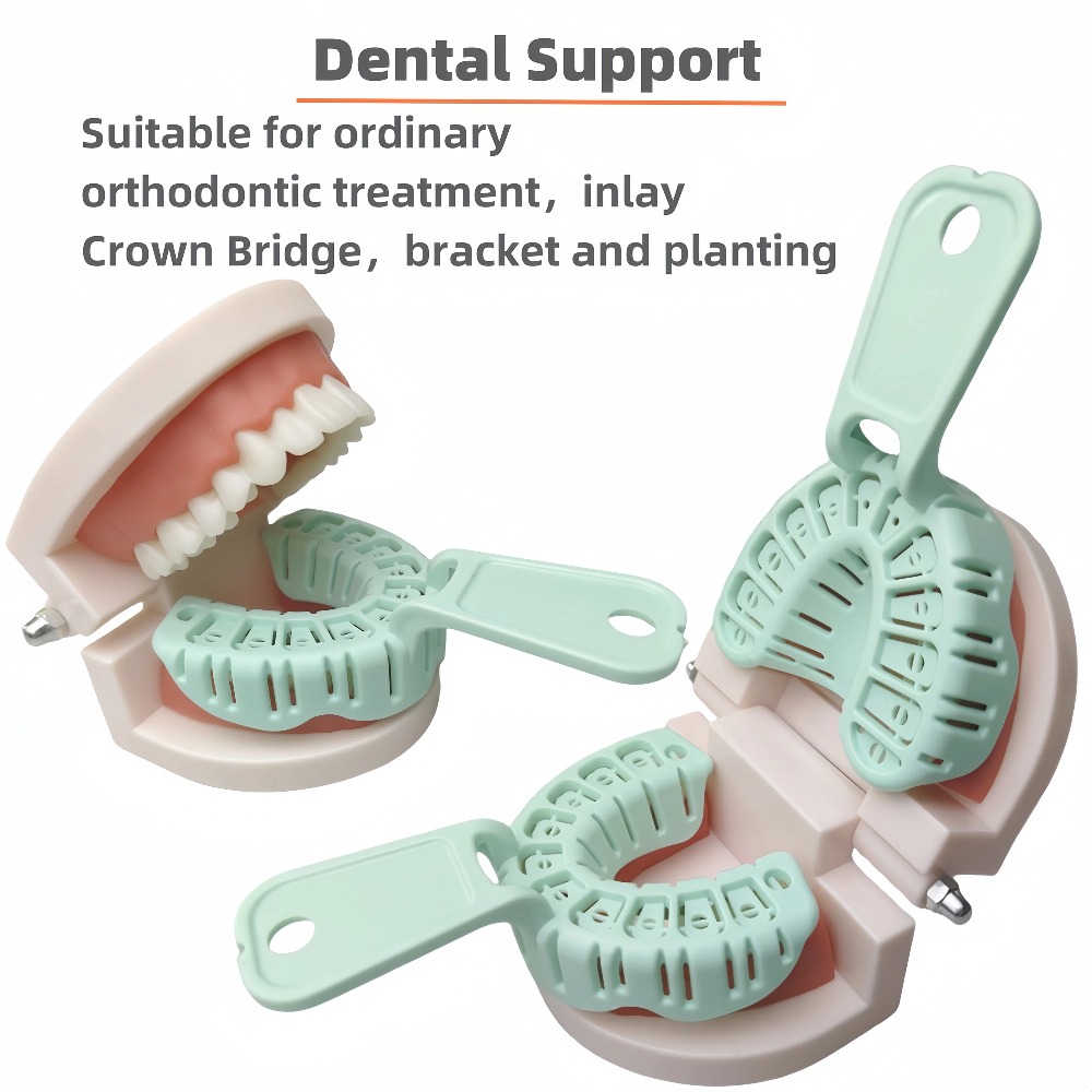6 ピース/セット歯科印象プラスチックトレイ S/M/L 歯 - Teeth Whitening Tray のレビューと価格