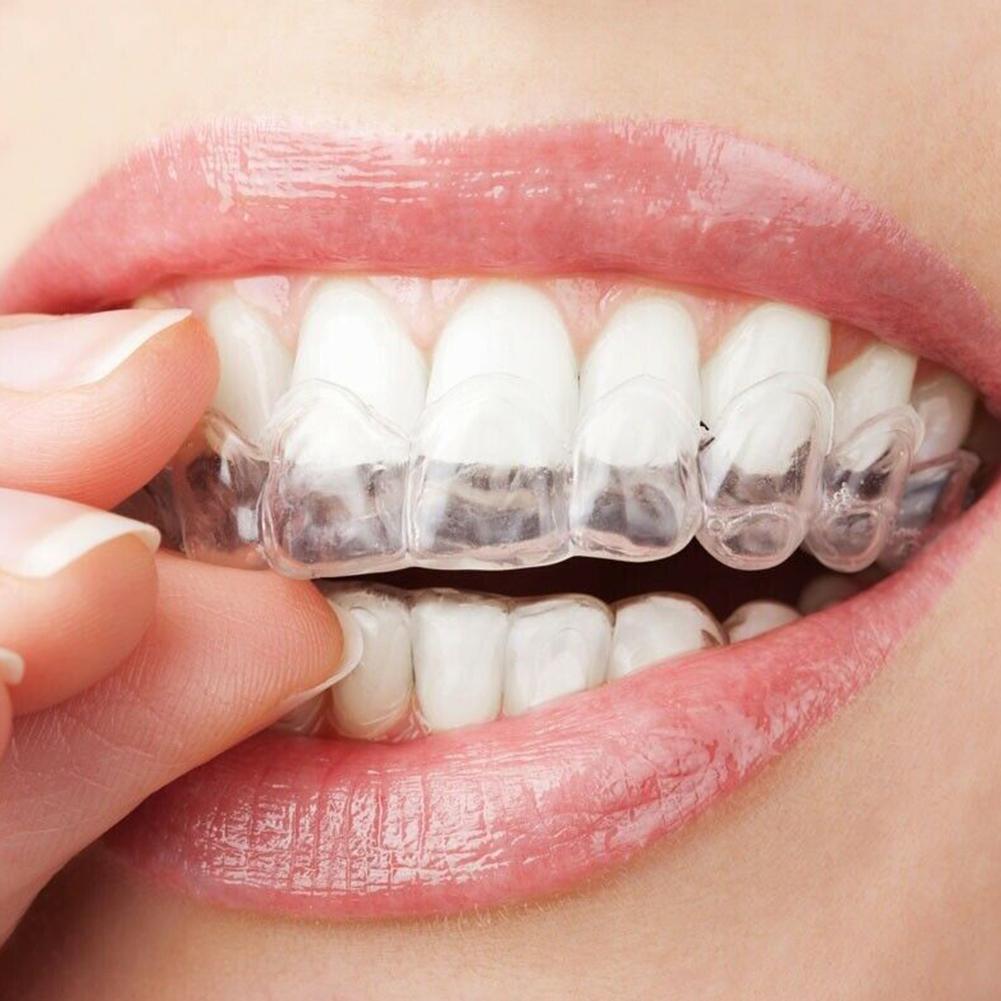 シリコン製マウスガード、歯列矯正用、歯の保持器、歯ぎしり防止 - Teeth Whitening For Trays のレビューと価格