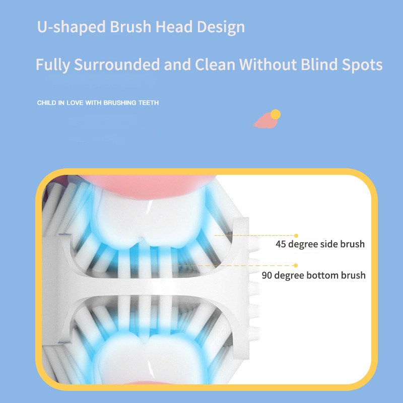 360 °   自動電動歯ブラシ U 字型充電式大人子供用シ - Teeth Whitening Or Tooth Whitening のレビューと価格
