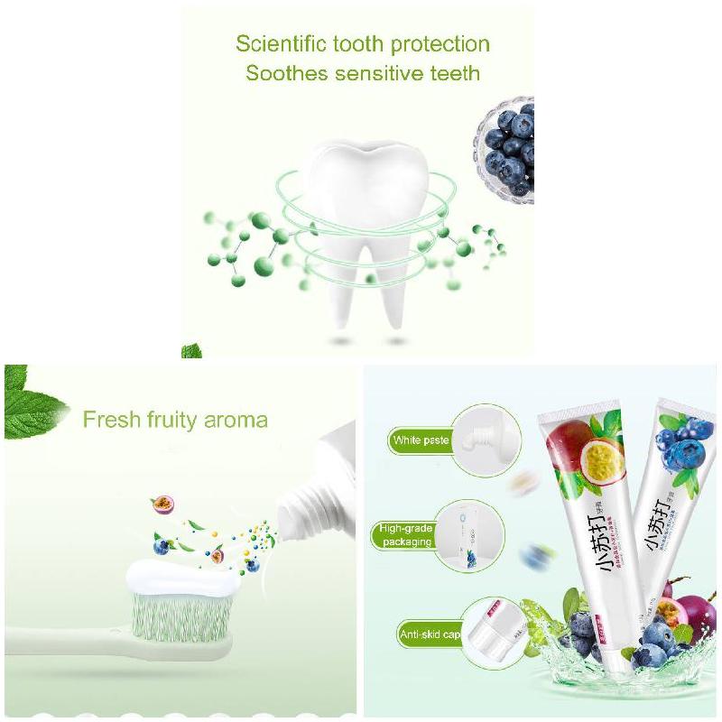 フルーツフレーバー重曹歯磨き粉、強力な除染ホワイトニング歯磨 - Teeth Whitening With Baking Soda のレビューと価格