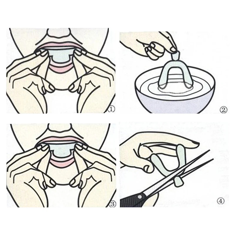 1/8pc マウスガード EVA 歯プロテクターナイトガード - Teeth Whitening With Trays のレビューと価格