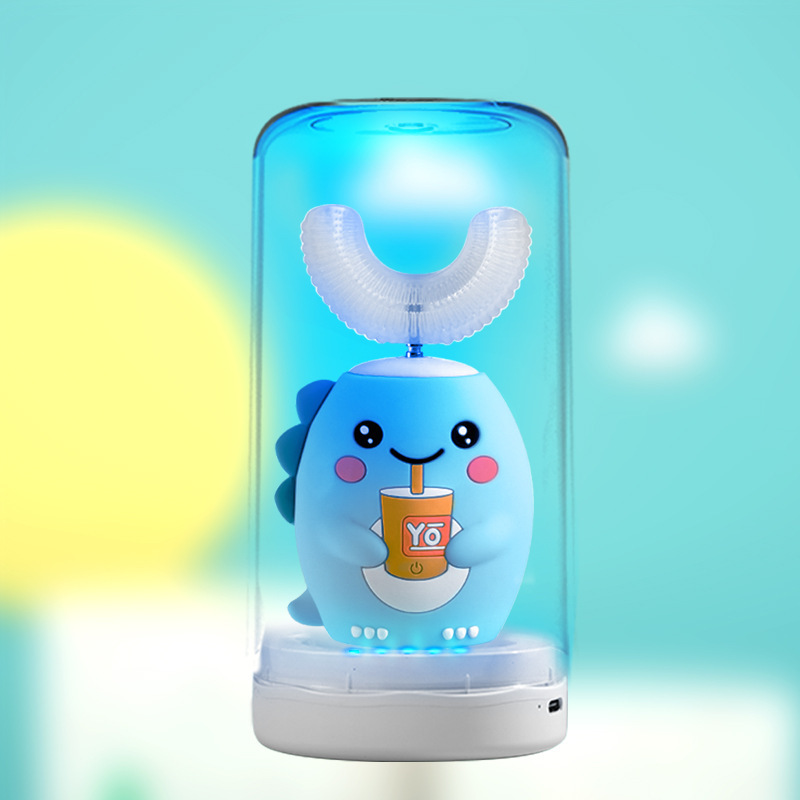 スマートU字型電動歯ブラシ,シリコンソニック歯ブラシ,漫画パ - Teeth Whitening Or Tooth Whitening のレビューと価格