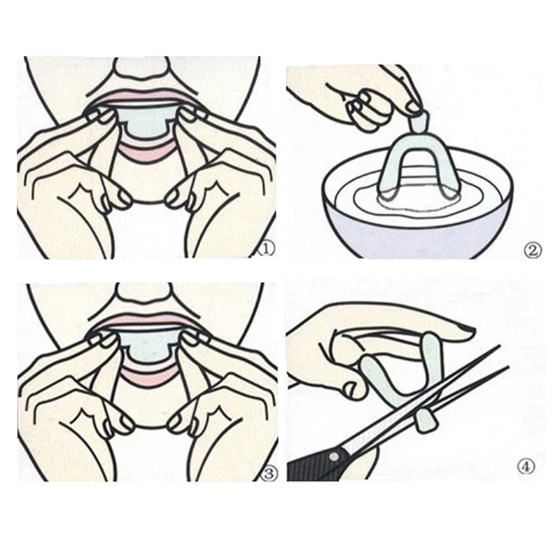 10個/セット シリコン製マウスガード 歯の保護具 マウスト - Teeth Whitening With Trays のレビューと価格
