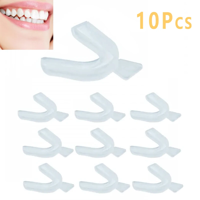 10個入りシリコン製マウスガード、歯のホワイトニングプロテク - Teeth Whitening With Trays のレビューと価格